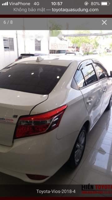 Toyota Vios   2018 - Cần bán lại xe Toyota Vios năm sản xuất 2018, màu trắng