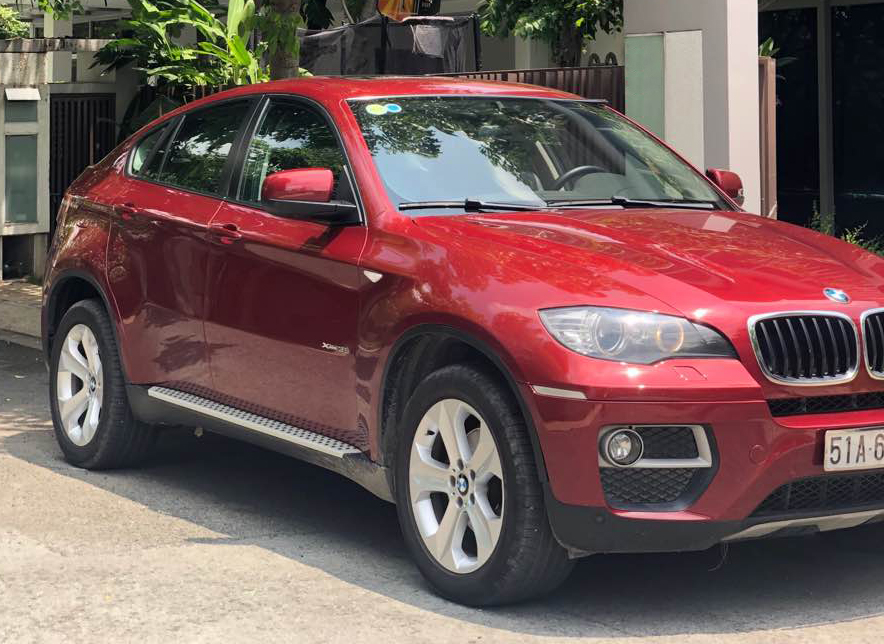 BMW X6 2013 - Bán BMW X6 năm sản xuất 2013, màu đỏ, nhập khẩu nguyên chiếc