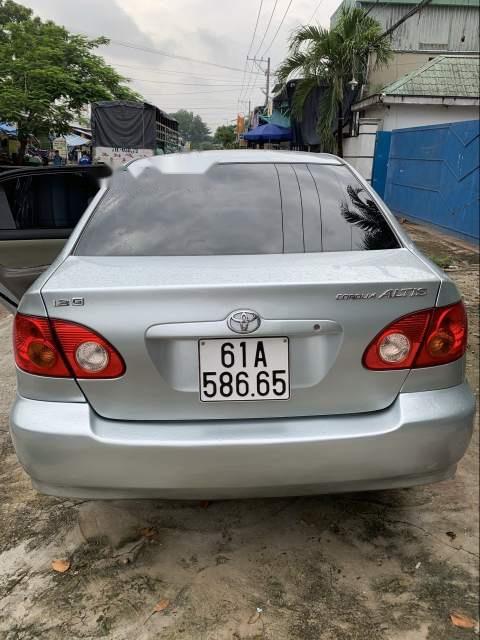 Toyota Corolla altis   2002 - Bán Toyota Corolla altis 2002, màu bạc, nhập khẩu  