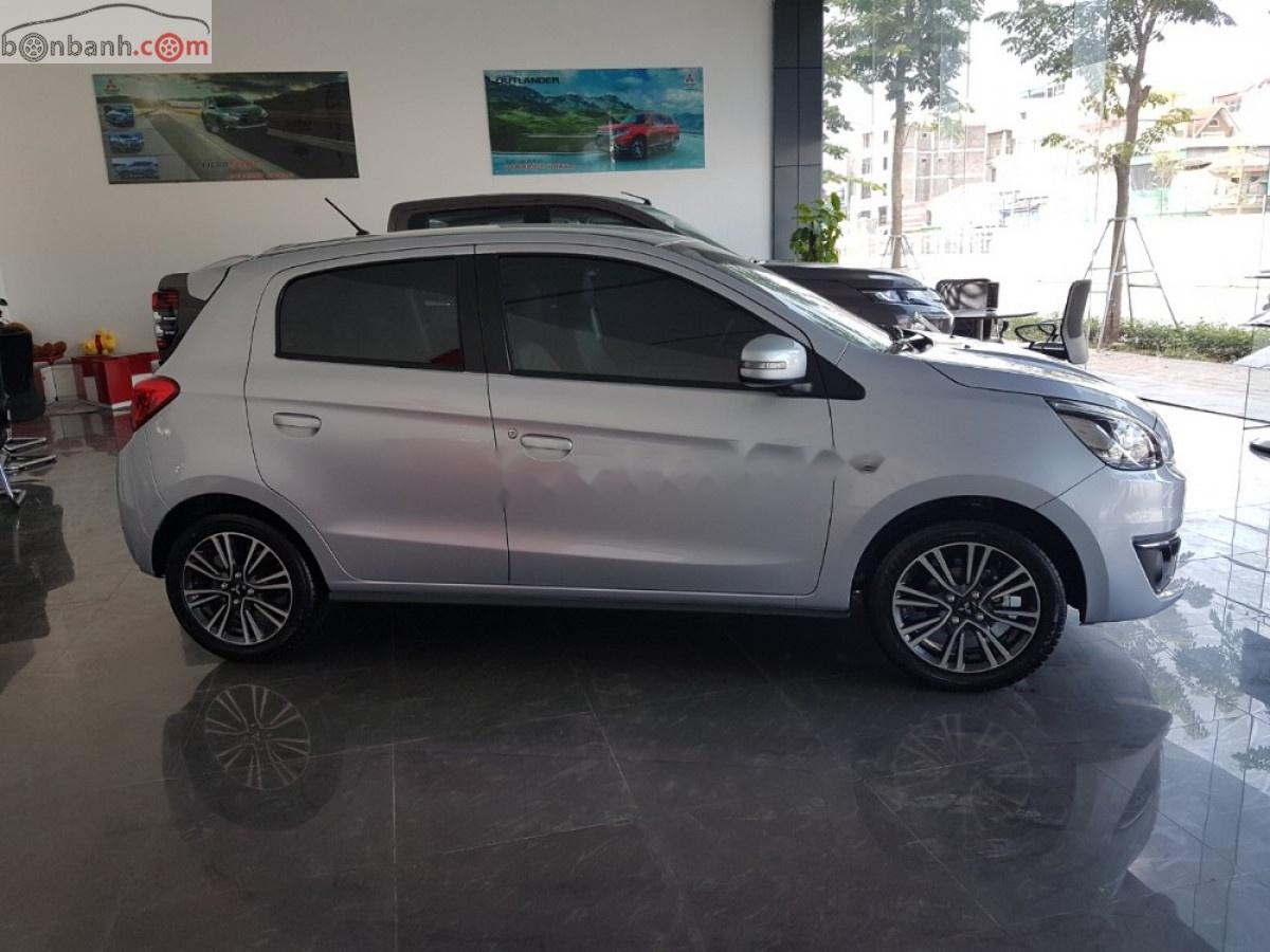 Mitsubishi Mirage 1.2 CVT 2019 - Bán Mitsubishi Mirage 1.2L CVT - 2019 màu bạc, mới 100%