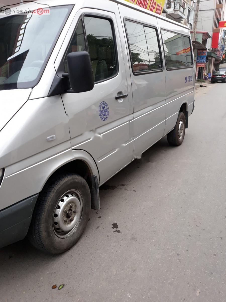 Mercedes-Benz Sprinter 2008 - Bán xe Mercedes Sprinter 16 chỗ đời 2008 màu bạc, xe chính chủ, chạy hợp đồng du lịch