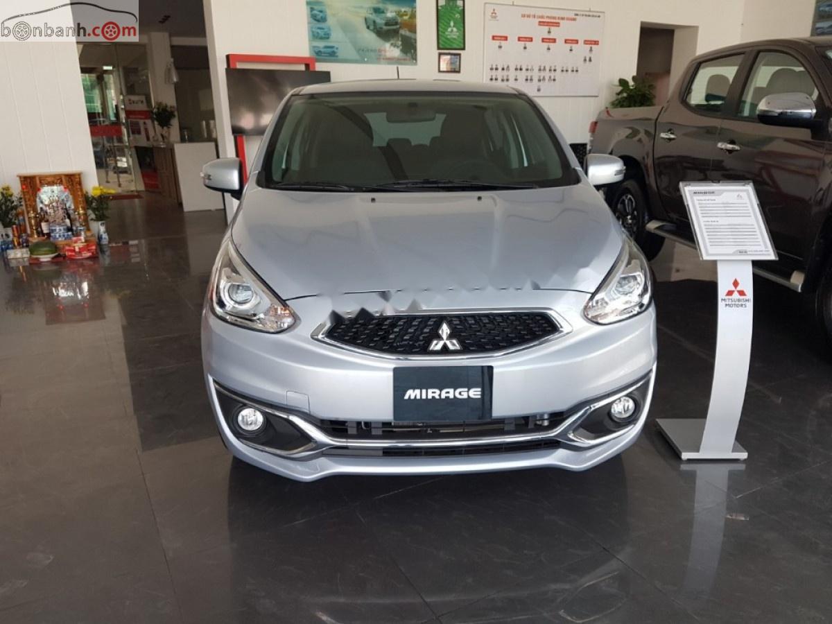 Mitsubishi Mirage 1.2 CVT 2019 - Bán Mitsubishi Mirage 1.2L CVT - 2019 màu bạc, mới 100%