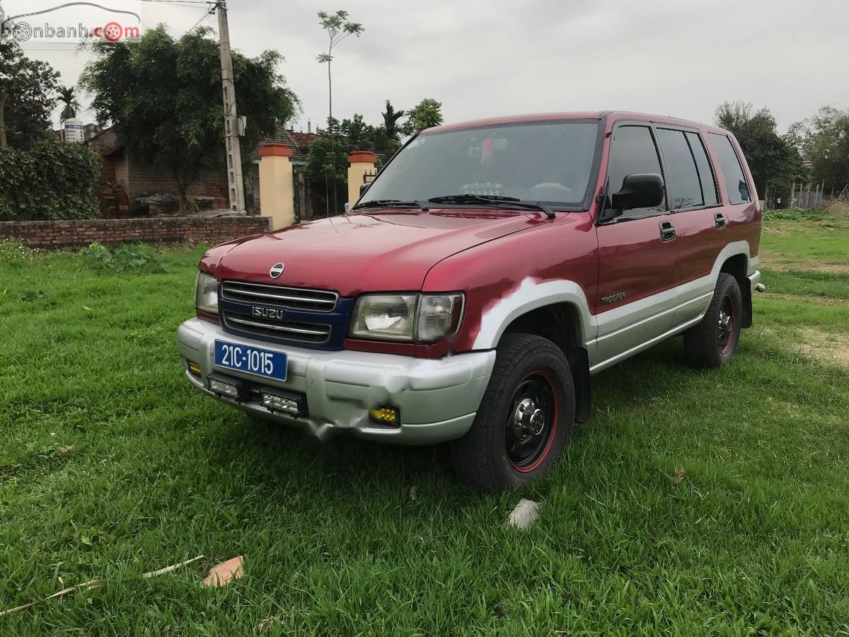 Isuzu Trooper LS 2003 - Bán Isuzu Trooper LS năm 2003, màu đỏ, xe nhập 