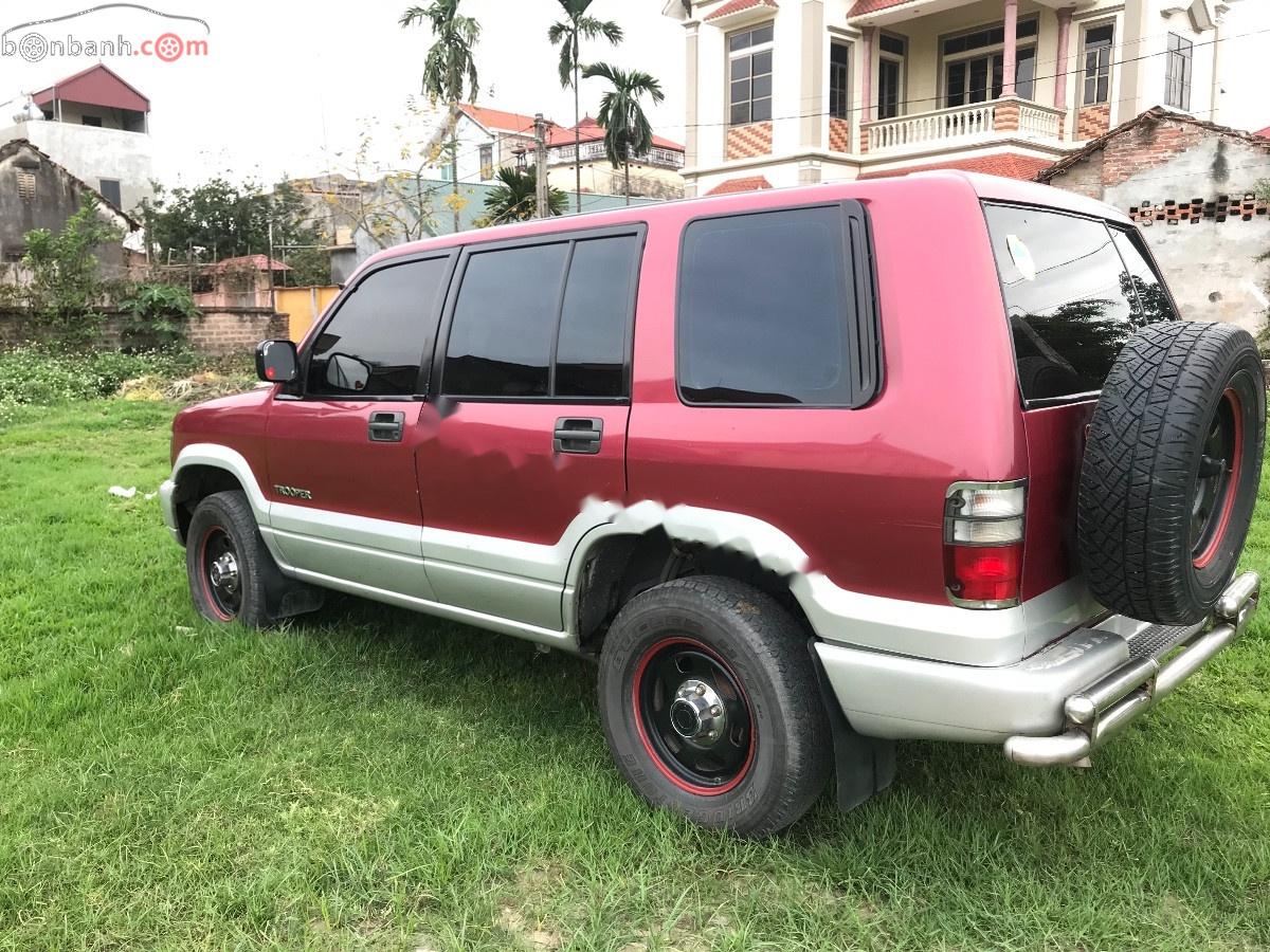 Isuzu Trooper LS 2003 - Bán Isuzu Trooper LS năm 2003, màu đỏ, xe nhập 