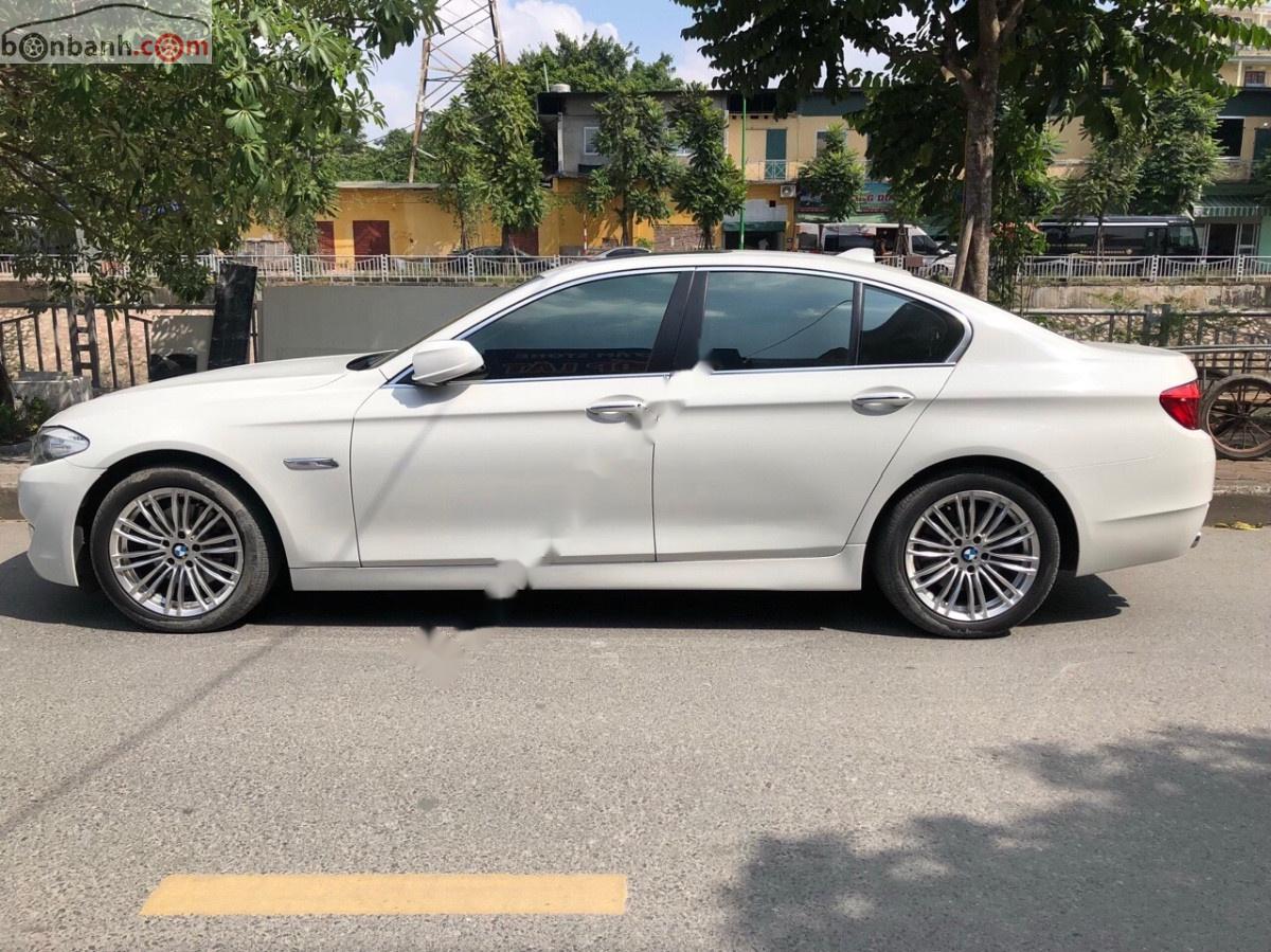 BMW 5 Series 523i 2011 - Bán BMW 523i sản xuất năm 2011, màu trắng, nhập khẩu  