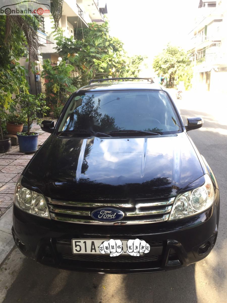 Ford Escape XLS  2009 - Cần bán xe Ford Escape sản xuất 2009, màu đen