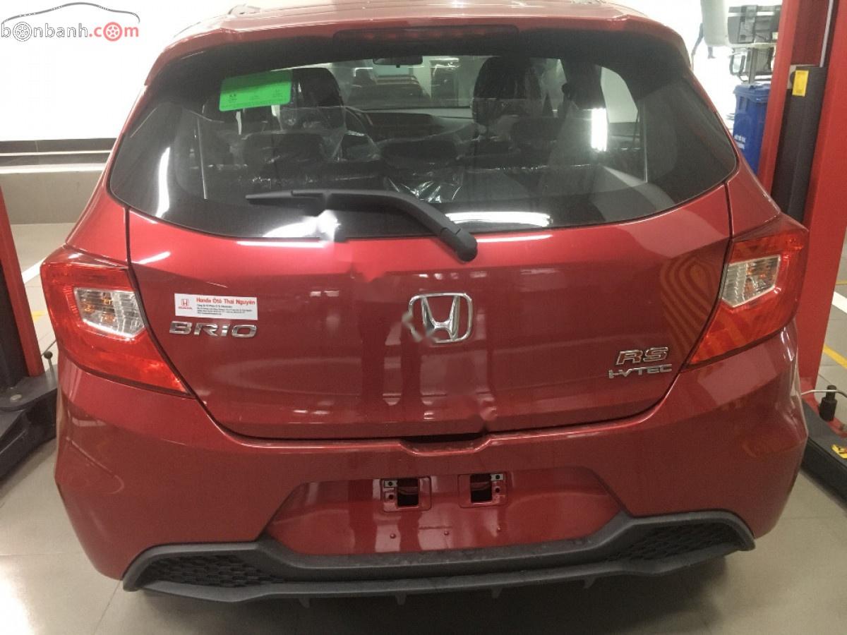 Honda Brio RS 2019 - Bán Honda Brio RS năm sản xuất 2019, màu đỏ, xe nhập