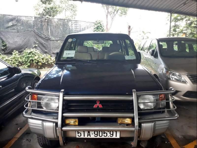 Mitsubishi Pajero 1998 - Bán Mitsubishi Pajero sản xuất năm 1998, màu xanh lam