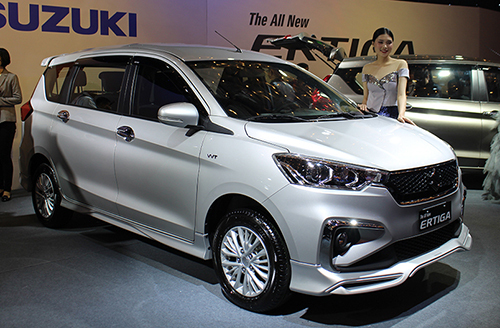 Suzuki Ertiga 2019 - Bán Suzuki Ertiga đời 2019, màu trắng, nhập khẩu chính hãng