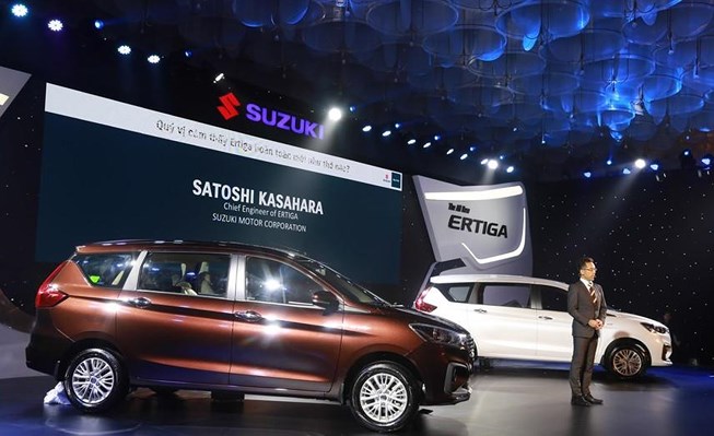 Suzuki Ertiga 2019 - Bán Suzuki Ertiga đời 2019, màu trắng, nhập khẩu chính hãng