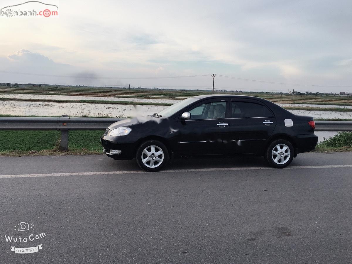 Toyota Corolla altis 2008 - Bán Toyota Corolla altis năm sản xuất 2008, màu đen, giá tốt