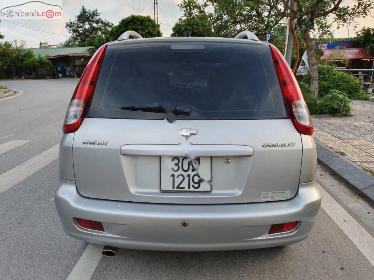 Chevrolet Vivant CDX AT 2009 - Bán Chevrolet Vivant 1.8MT đời 2009, màu bạc, số tự động