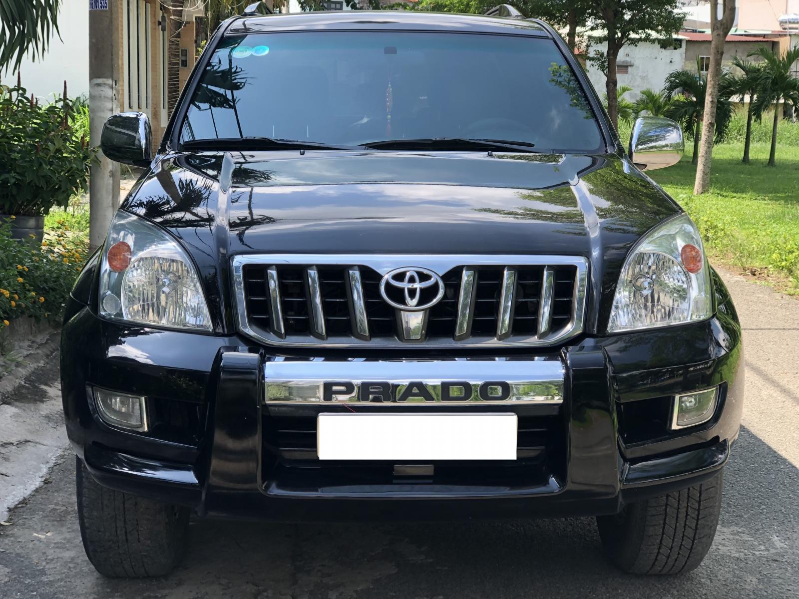 Toyota Land Cruiser 2008 - Xe Toyota Prado năm sản xuất 2008, màu đen, nhập khẩu nguyên chiếc