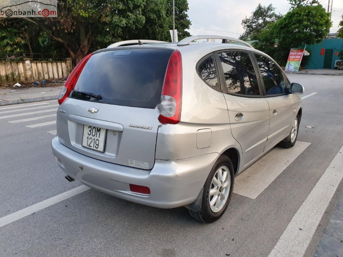 Chevrolet Vivant CDX AT 2009 - Bán Chevrolet Vivant 1.8MT đời 2009, màu bạc, số tự động