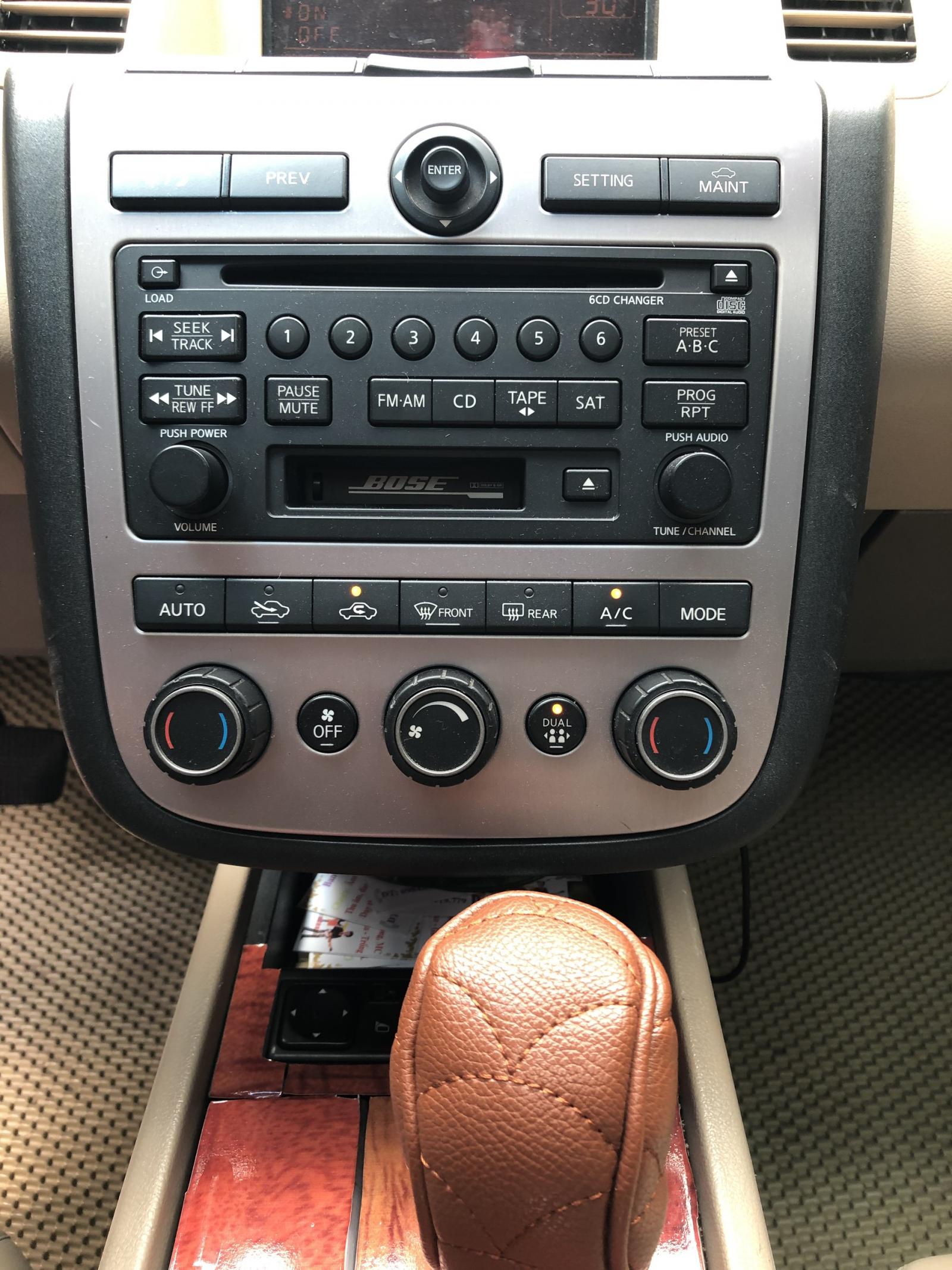 Nissan Murano 2008 - Cần bán Nissan Murano model 2008, màu đen, nhập Mỹ