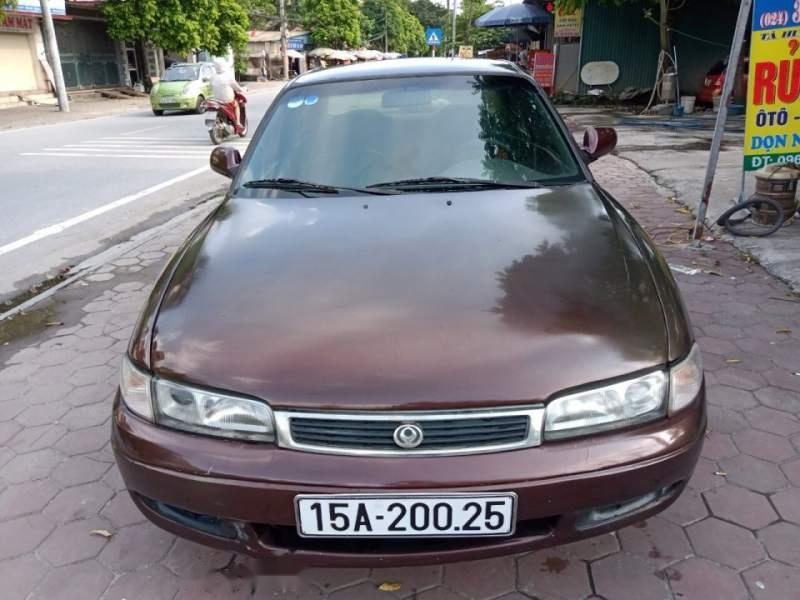 Mazda 626   1993 - Bán Mazda 626 1993, màu đỏ, nhập khẩu, số sàn