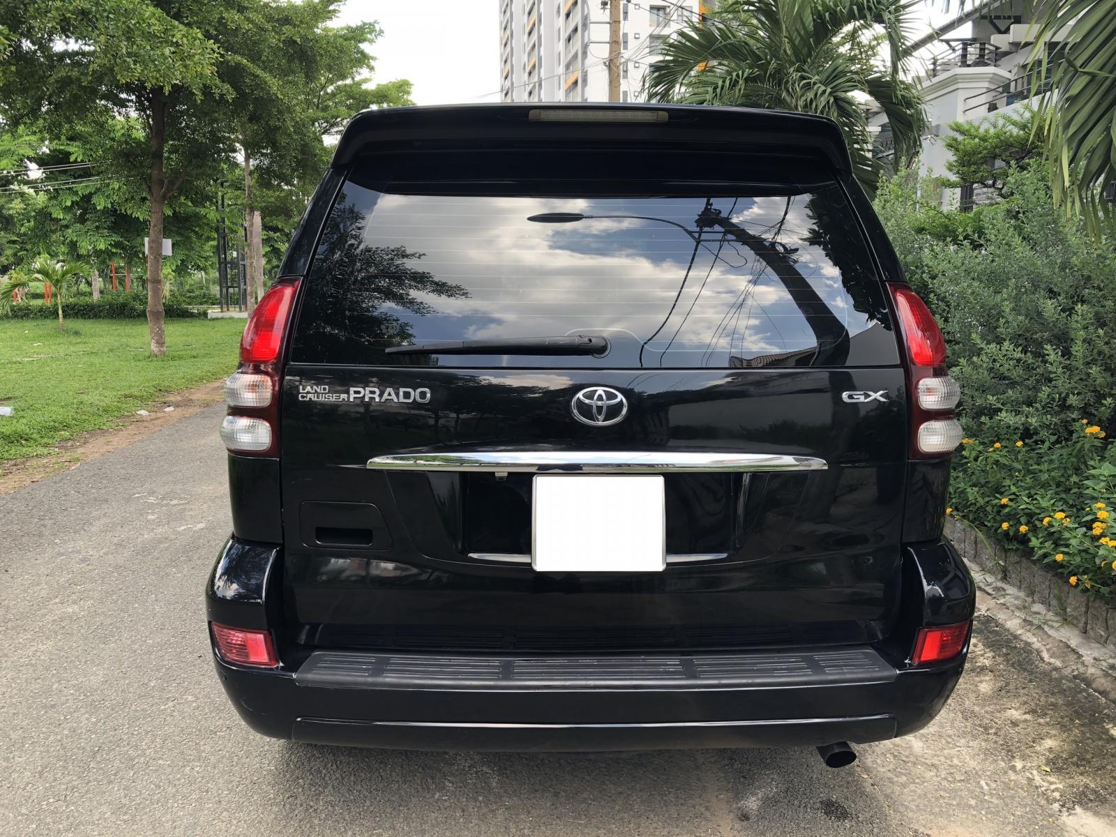 Toyota Land Cruiser 2008 - Xe Toyota Prado năm sản xuất 2008, màu đen, nhập khẩu nguyên chiếc