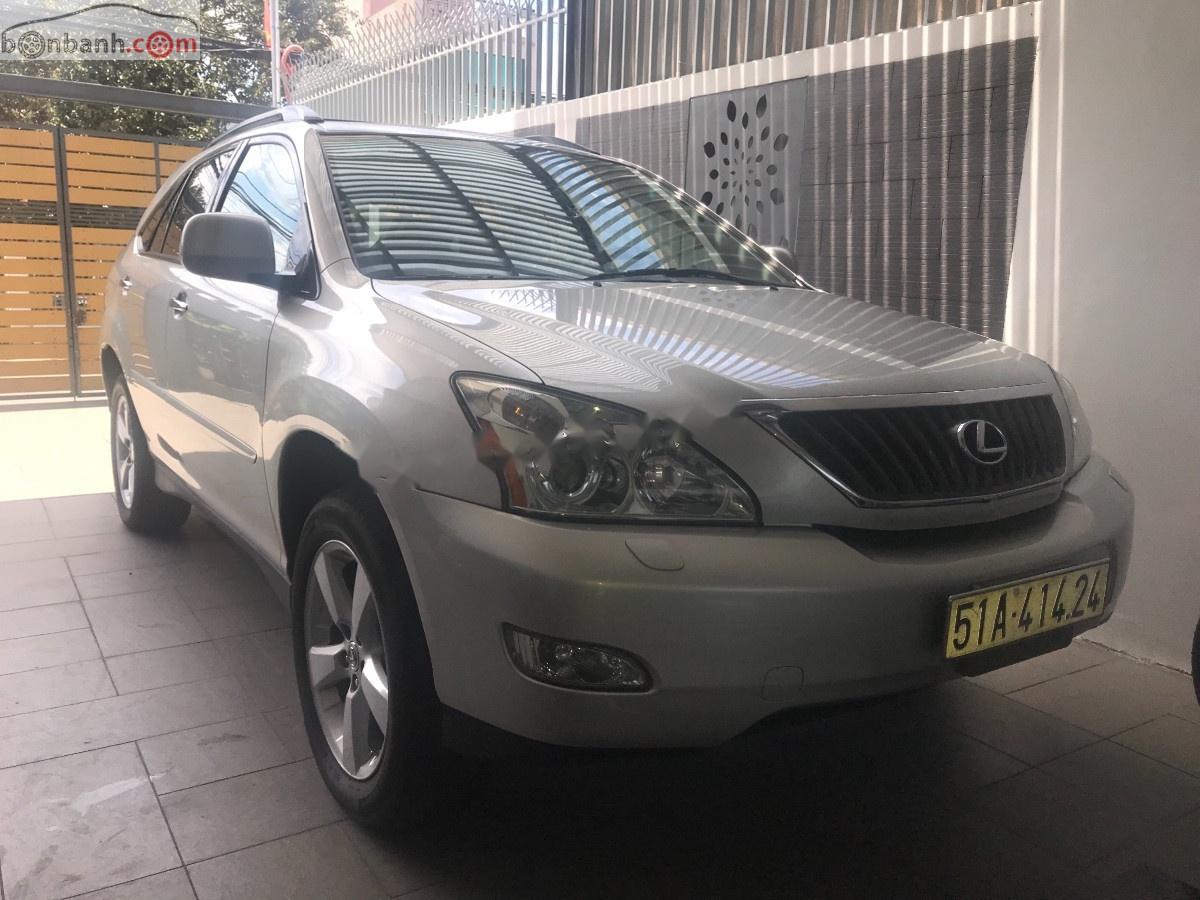 Lexus RX 2008 2007 - Cần bán lại xe Lexus RX 2008 sản xuất năm 2007, màu bạc, nhập khẩu