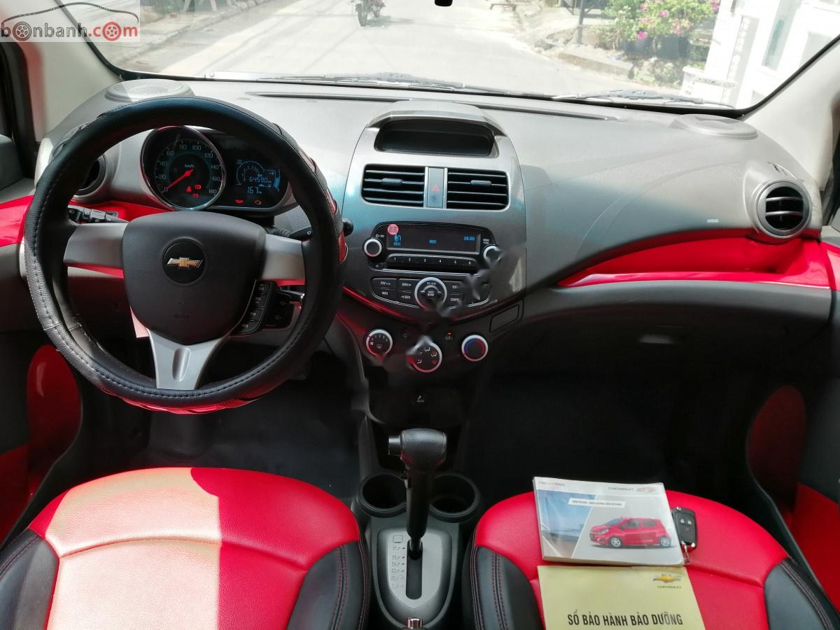 Chevrolet Spark LTZ 2014 - Bán xe Chevrolet Spark LTZ 2014, màu trắng số tự động, giá 237tr