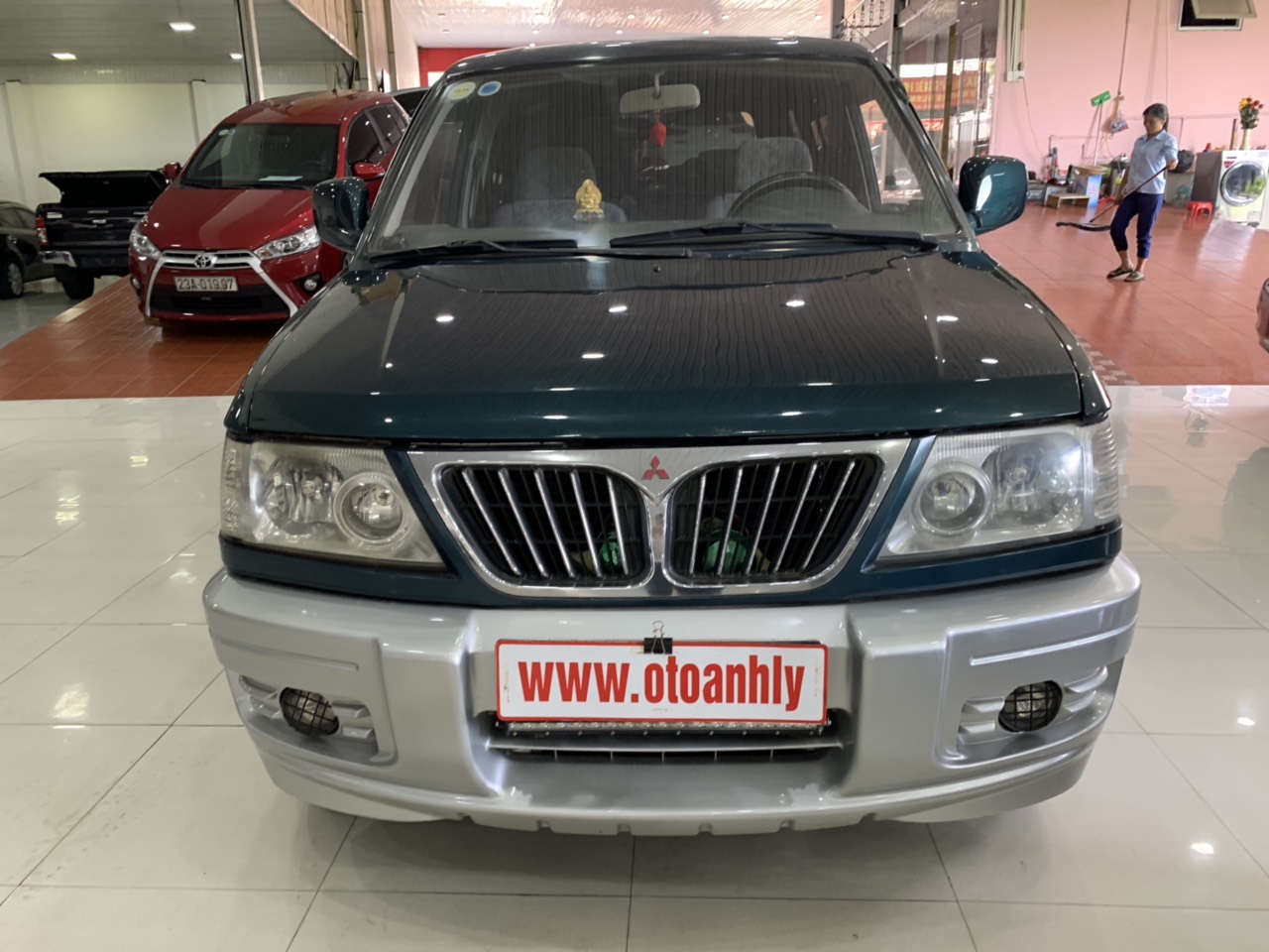 Mitsubishi Jolie 2.0MT 2003 - Bán xe Mitsubishi Jolie 2.0MT 2003, màu xanh lam, giá chỉ 125 triệu