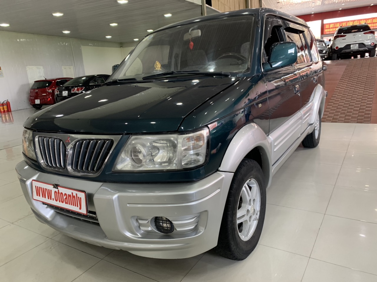 Mitsubishi Jolie 2.0MT 2003 - Bán xe Mitsubishi Jolie 2.0MT 2003, màu xanh lam, giá chỉ 125 triệu