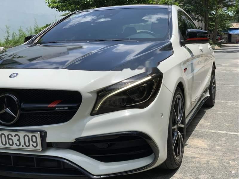 Mercedes-Benz CLA class  CLA45 AMG  2017 - Bán ô tô Mercedes CLA45 AMG đời 2017, màu trắng, xe nhập