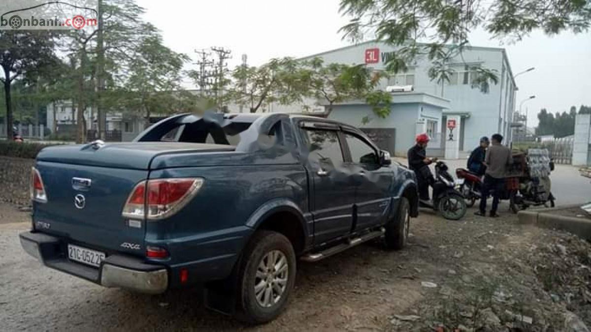 Mazda BT 50 3.2AT 2014 - Cần bán gấp Mazda BT 50 3.2AT đời 2014, màu xanh lam, xe nhập  