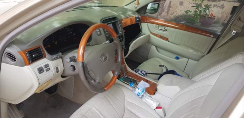 Lexus LS    430   2004 - Chính chủ bán xe Lexus LS 430 đời 2004, màu vàng cát