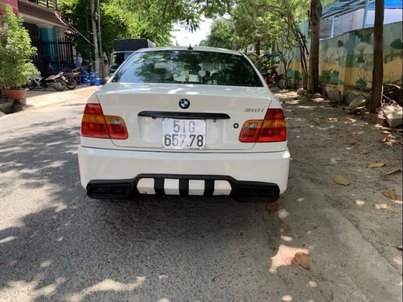 BMW 3 Series  318i 2.0 2004 - Cần bán gấp BMW 3 Series 318i 2.0 2004, màu trắng, nhập khẩu, lên full Sport ngay chủ