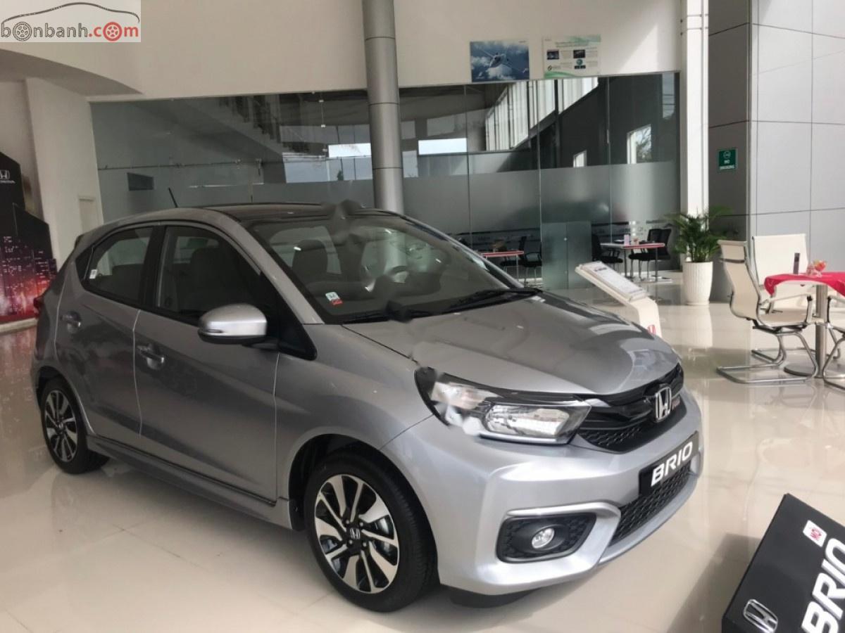 Honda Brio 1.2L 2019 - Cần bán xe Honda Brio 1.2L đời 2019, màu bạc, nhập khẩu  