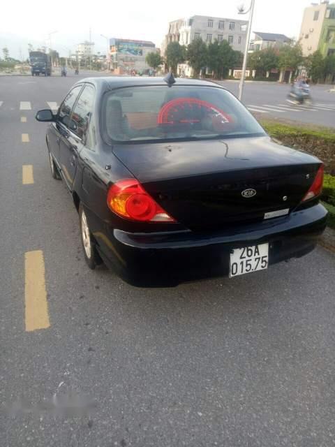 Kia Spectra 2003 - Bán Kia Spectra đời 2003, màu đen, xe đi ngon lắm