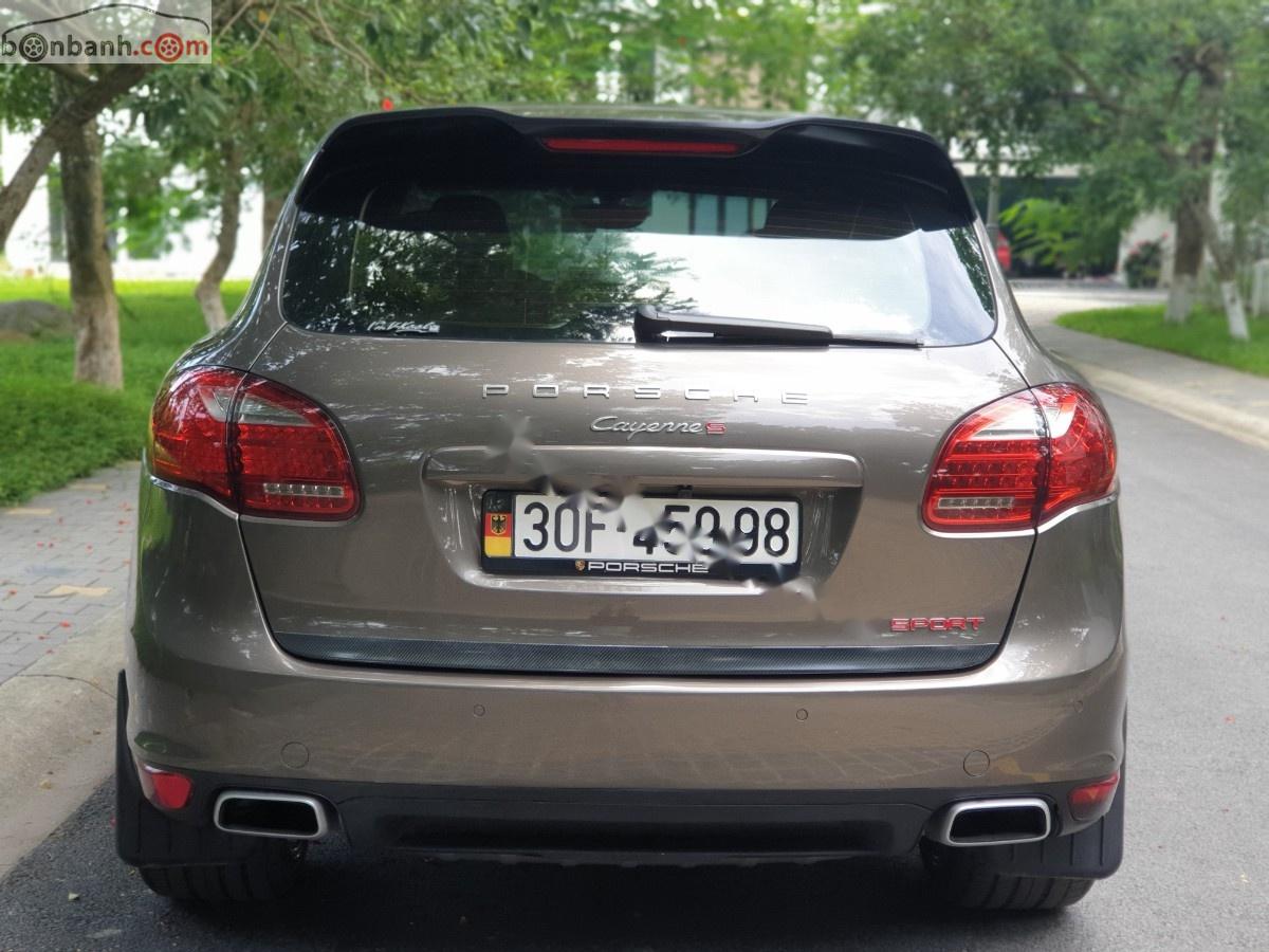 Porsche Cayenne S 2011 - Bán Porsche Cayenne S năm 2011, màu nâu, nhập khẩu 