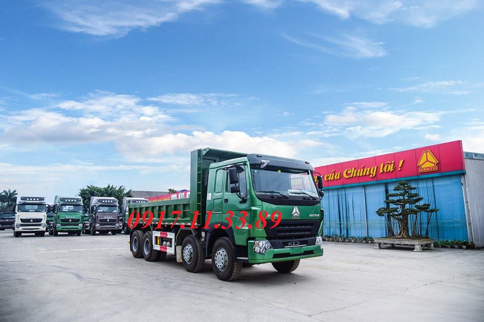 Great wall V7G 2019 - Bán xe ben Howo 3 chân - 4 chân V7G sản xuất 2019 Euro 5, xe nhập khẩu 100%