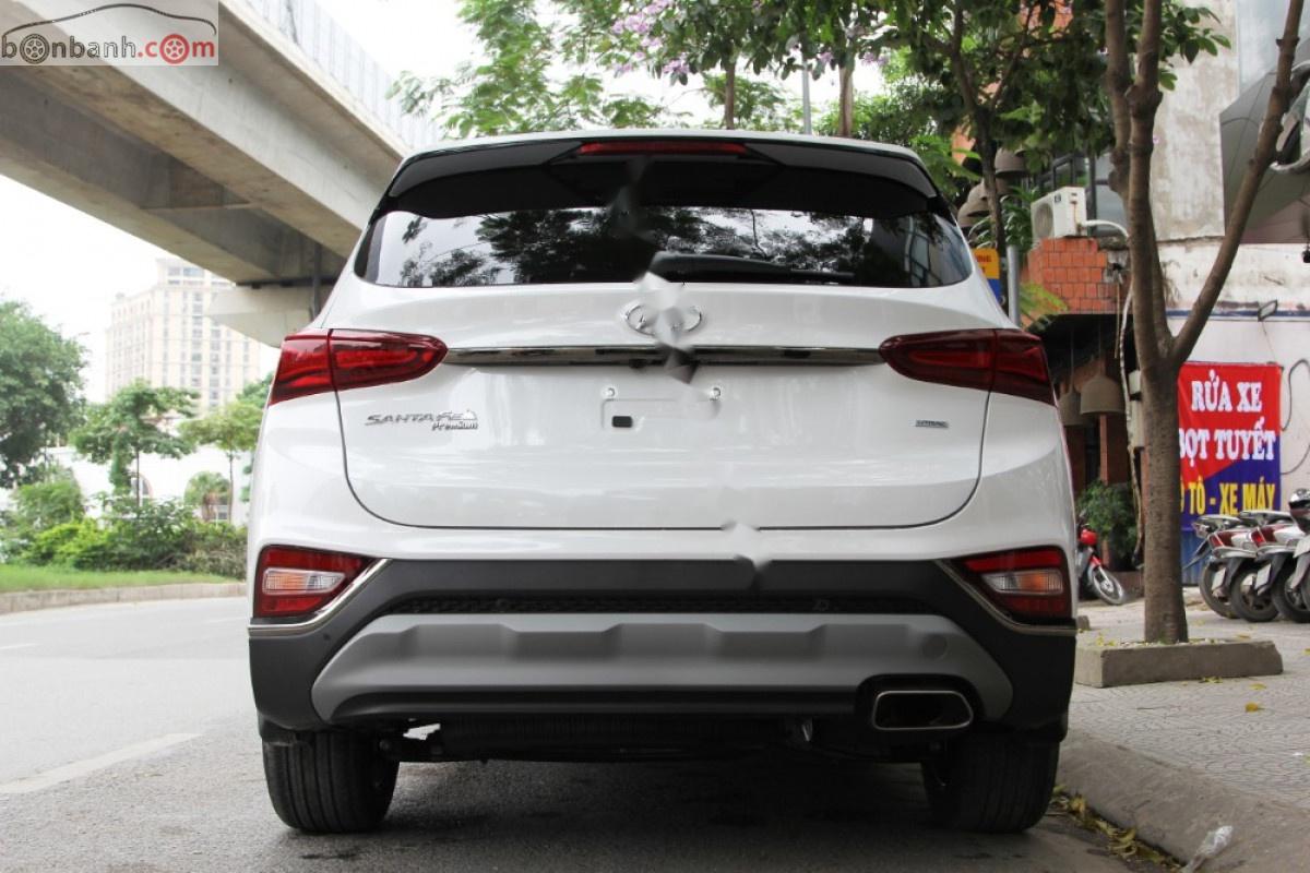 Hyundai Santa Fe Premium 2.4L HTRAC 2019 - Bán Hyundai Santa Fe Premium 2.4L HTRAC 2019, màu trắng