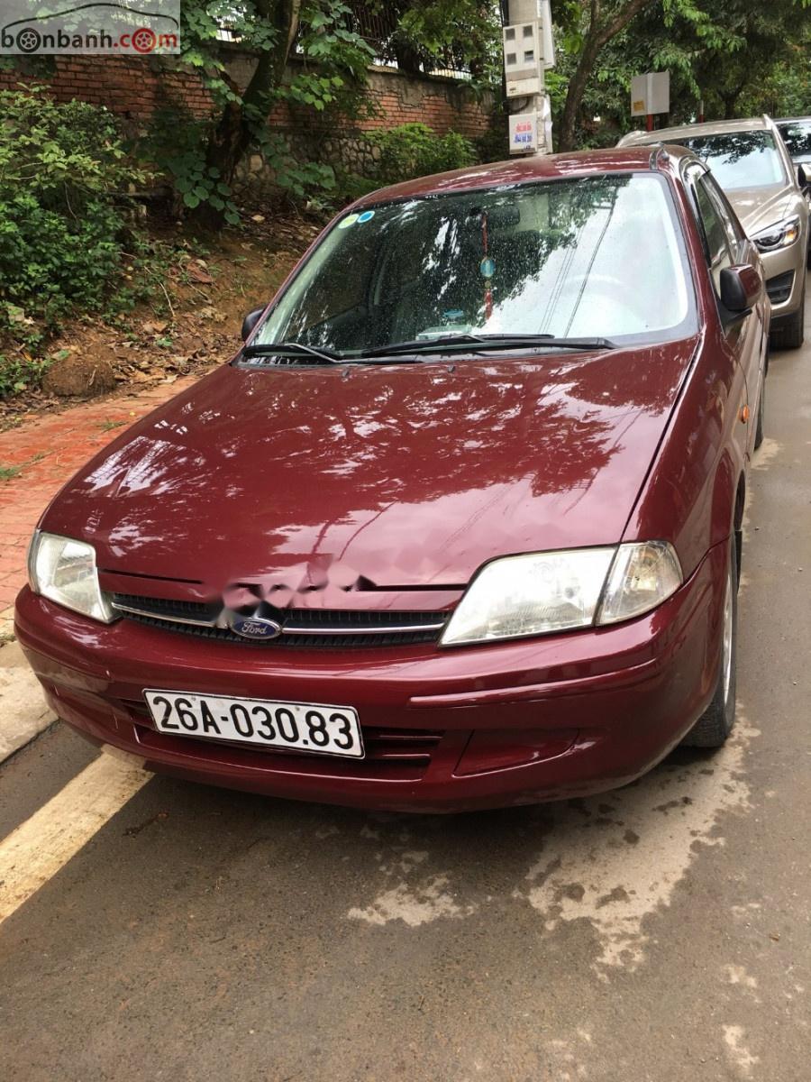 Ford Laser 2001 - Cần bán lại xe Ford Laser sản xuất năm 2001, màu đỏ, giá 118tr