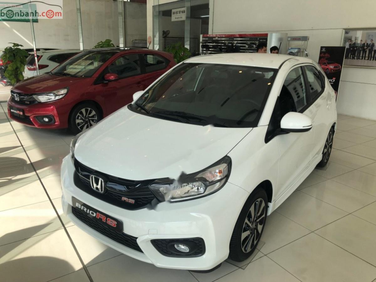 Honda Brio RS 2019 - Cần bán Honda Brio RS đời 2019, màu trắng, nhập khẩu, giá chỉ 450 triệu