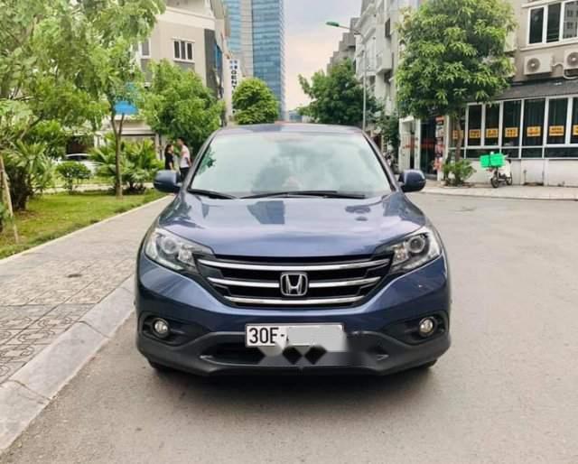 Honda CR V   2.4AT   2014 - Cần bán xe Honda CR V 2.4AT 2014, màu xanh tím