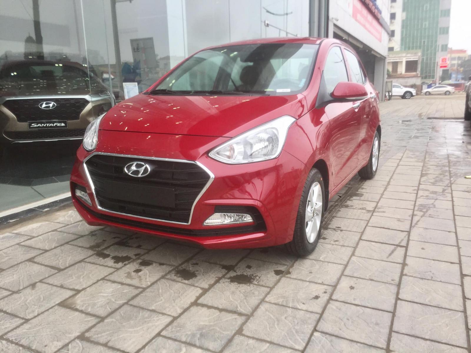 Hyundai Grand i10 1.2MT 2019 - Hyundai I10 giảm sâu, hỗ trợ trả góp 85%, hỗ trợ làm hồ sơ vay vốn, mua xe với 150 triệu