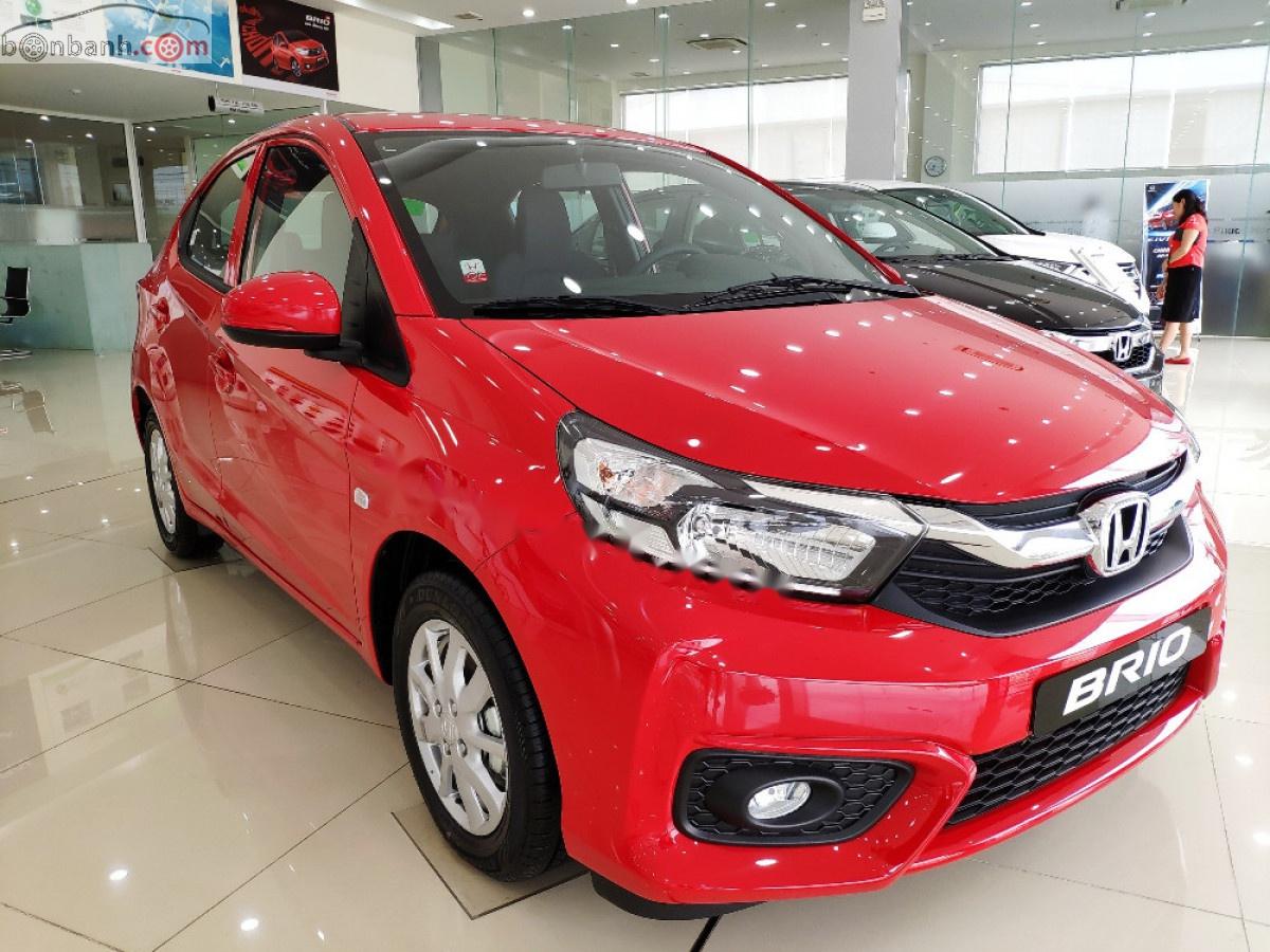 Honda Brio G 2019 - Bán xe Honda Brio G sản xuất năm 2019, màu đỏ, nhập khẩu 