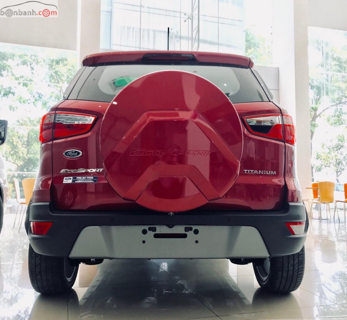 Ford EcoSport Titanium 1.5L AT 2019 - Bán ô tô Ford EcoSport Titanium 1.5L AT đời 2019, màu đỏ