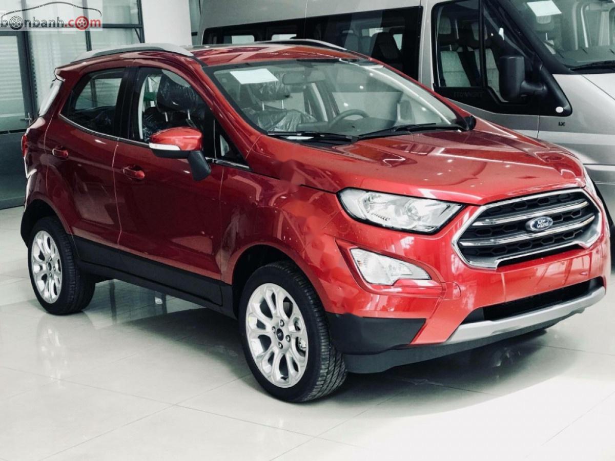 Ford EcoSport Titanium 1.5L AT 2019 - Bán ô tô Ford EcoSport Titanium 1.5L AT đời 2019, màu đỏ