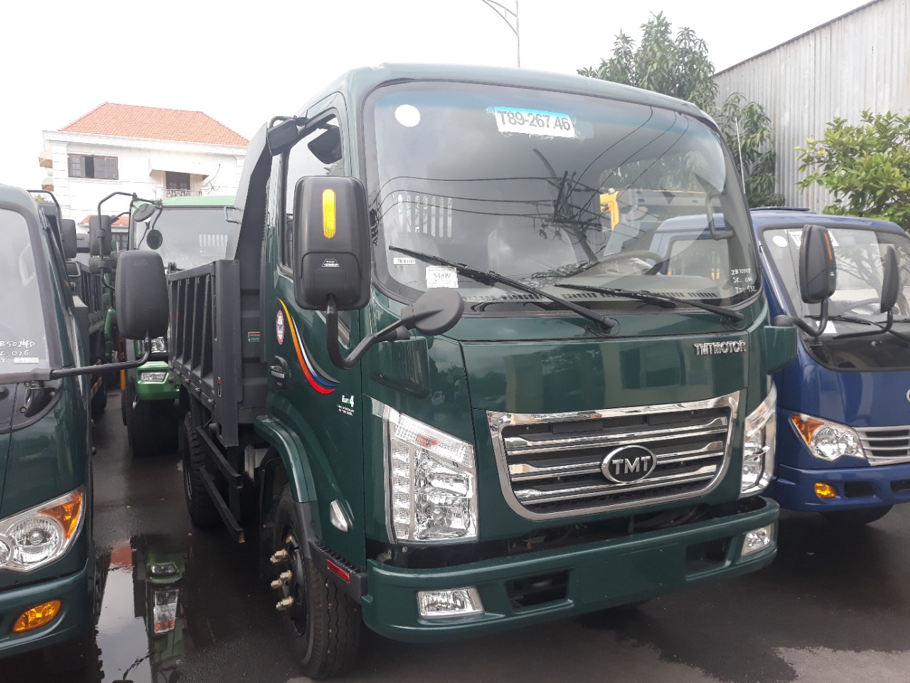 Fuso 2019 - Xe Ben TMT ZB5040D 4 tấn động cơ Euro4 thùng hàng 3 khối