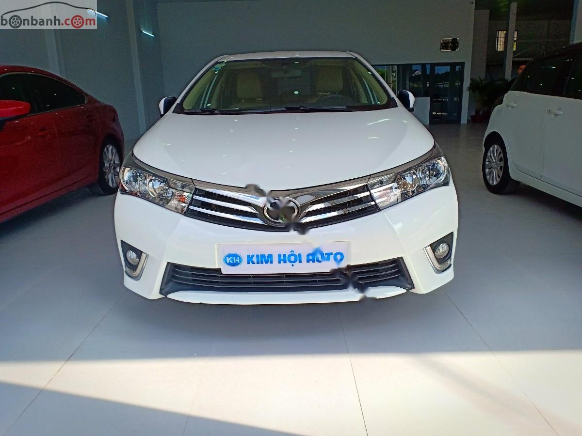 Toyota Corolla altis 1.8G 2015 - Cần bán lại xe Toyota Corolla altis 1.8G đời 2015, màu trắng