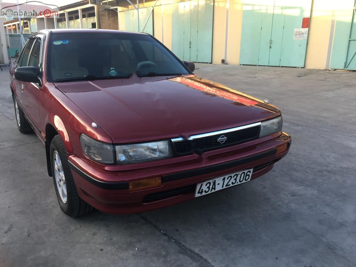 Nissan Bluebird SE 2.0 1992 - Bán ô tô Nissan Bluebird năm 1992, màu đỏ, nhập khẩu nguyên chiếc chính chủ