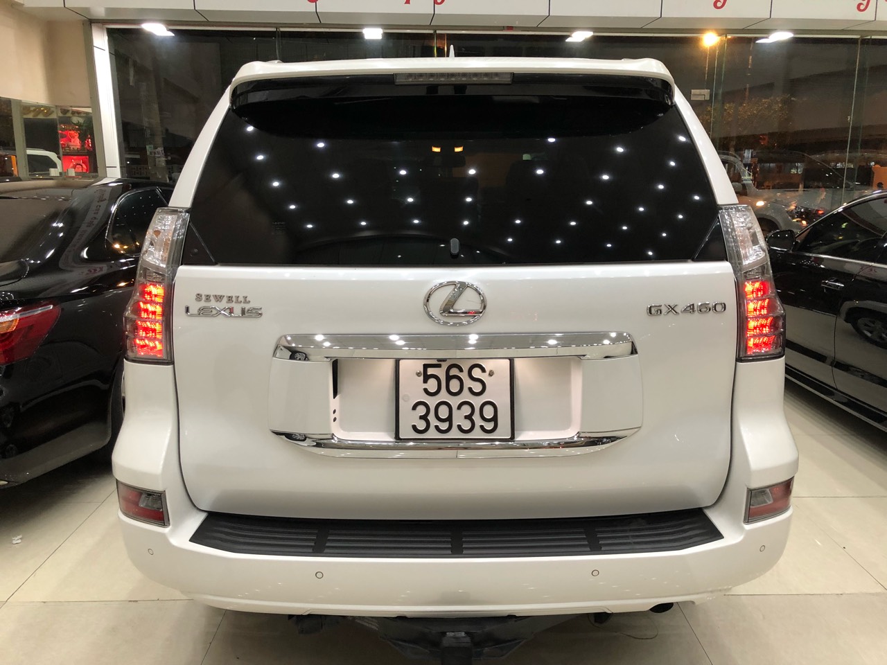 Lexus GX  460 2011 - Cần bán xe Lexus GX 460 đời 2011, màu trắng, nhập khẩu nguyên chiếc