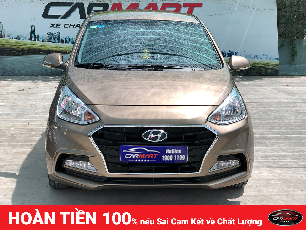 Hyundai Grand i10 2019 - Cần bán xe Hyundai Grand i10 đời 2019, màu vàng, giá chỉ 436 triệu