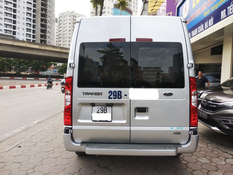 Ford Transit 2.4 2016 - Cần bán gấp Ford Transit 2.4 đời 2016, màu bạc chính chủ  