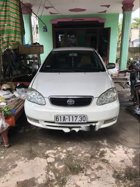 Toyota Corolla altis   2002 - Gia đình bán Toyota Corolla altis sản xuất năm 2002, màu trắng