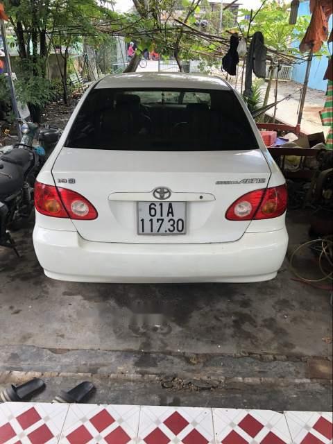 Toyota Corolla altis   2002 - Gia đình bán Toyota Corolla altis sản xuất năm 2002, màu trắng