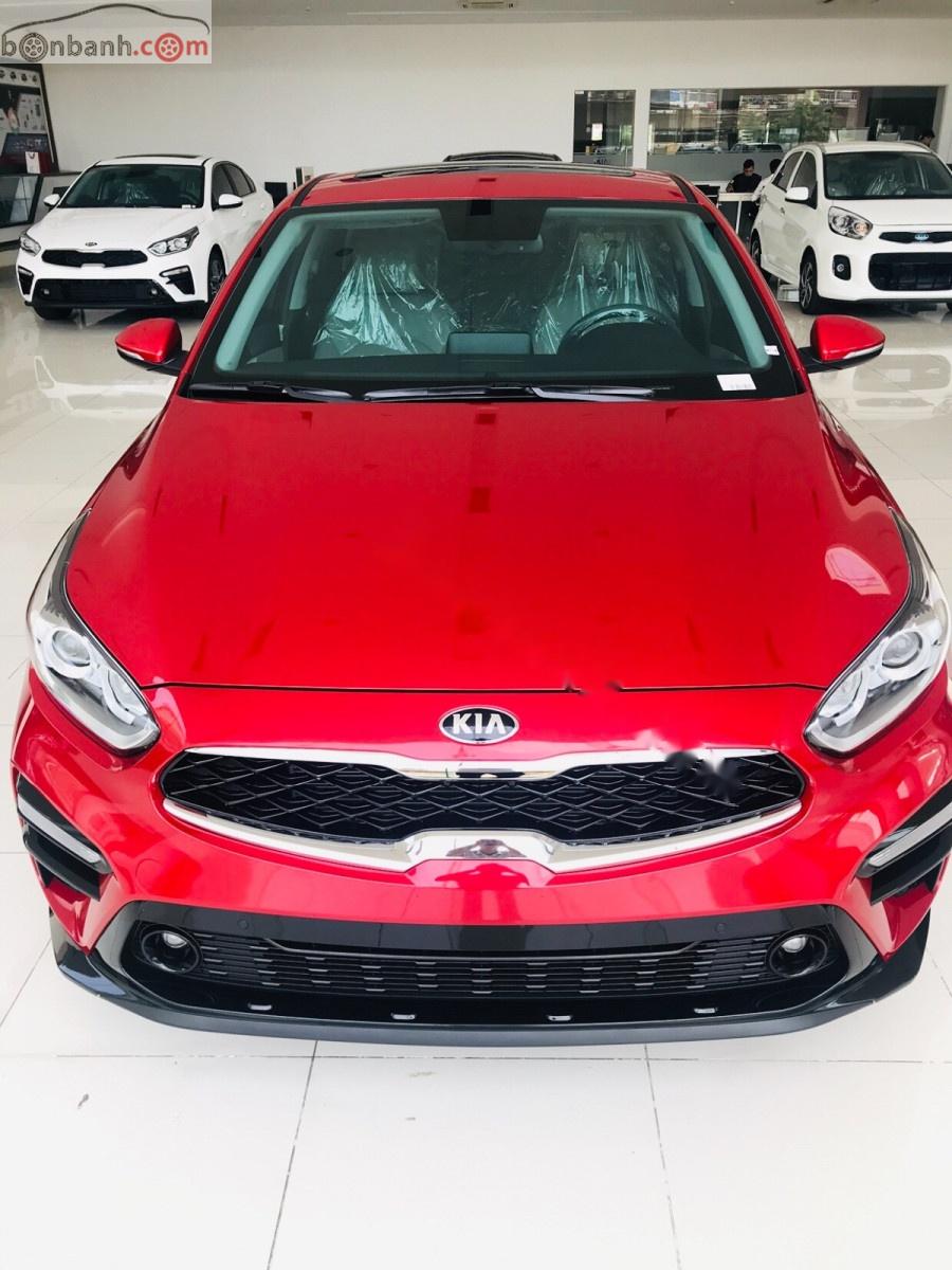 Kia Cerato 1.6 AT Deluxe 2019 - Bán ô tô Kia Cerato 1.6 AT Deluxe đời 2019, màu đỏ